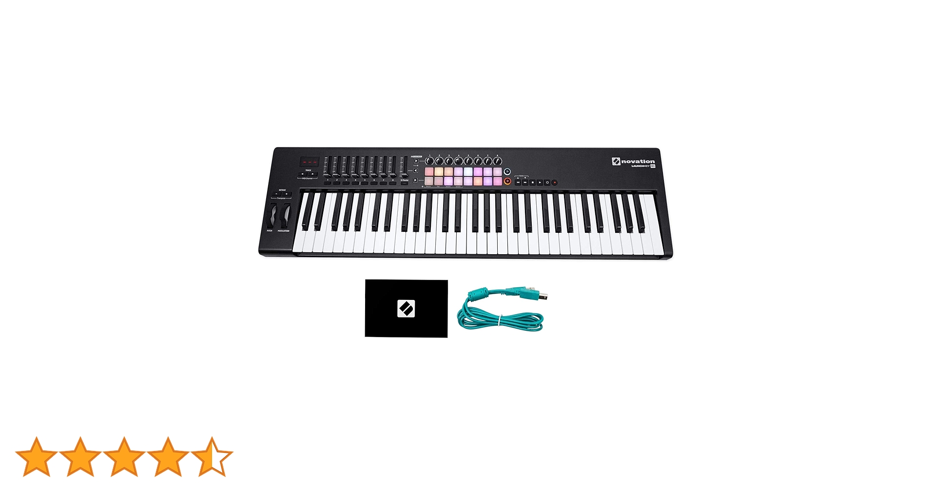 Novation LAUNCHKEY 61 MK2 Teclado controlador USB : Amazon